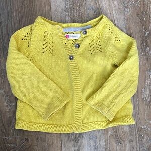 Baby Boden Sunny Yellow Knit Top